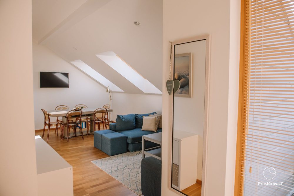 3-bedroom spacious apartment in Nida with balcony / terrace
