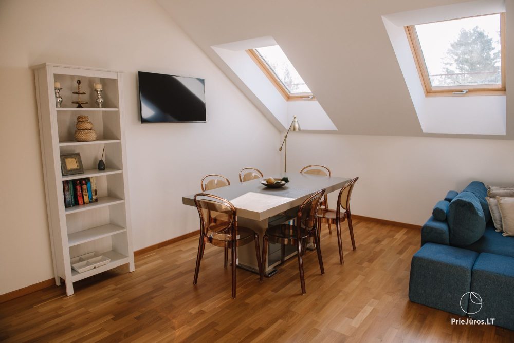 3-bedroom spacious apartment in Nida with balcony / terrace