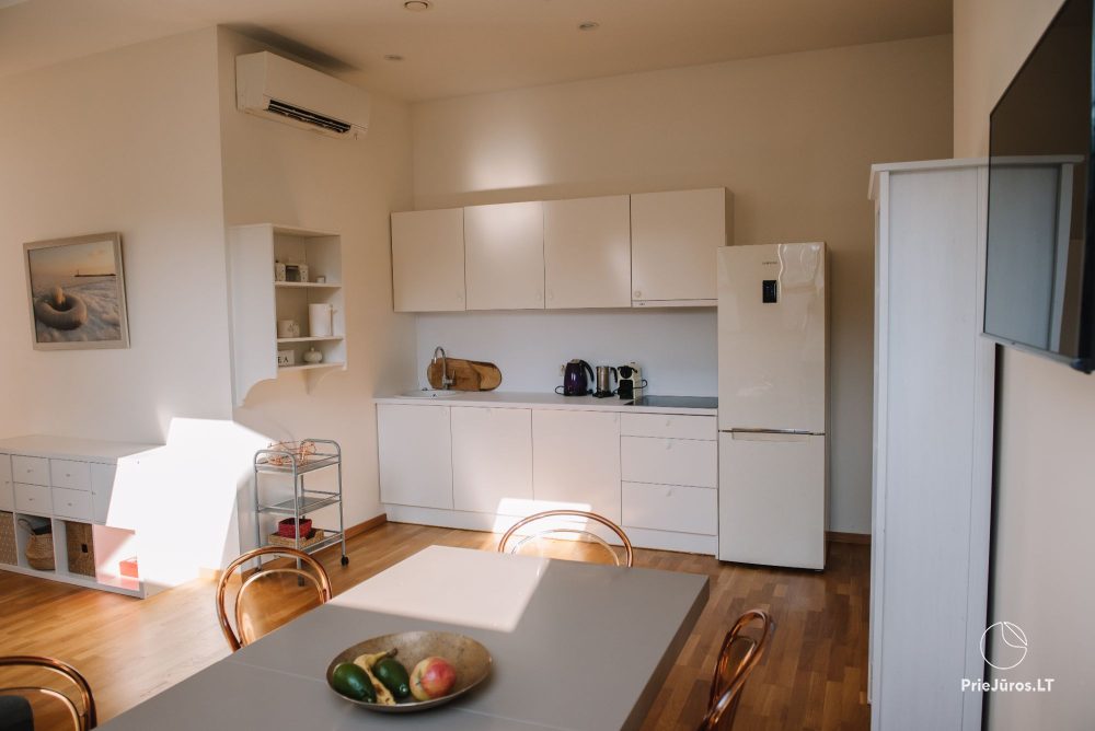 3-bedroom spacious apartment in Nida with balcony / terrace