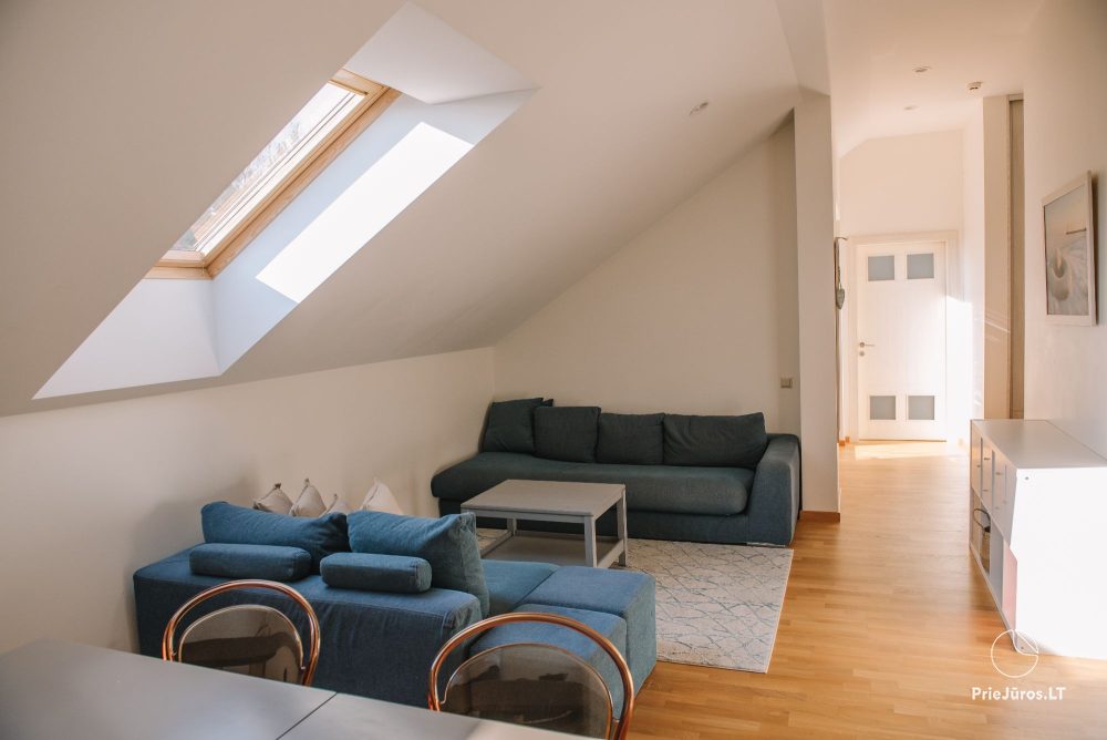 3-bedroom spacious apartment in Nida with balcony / terrace