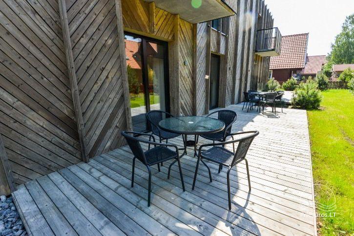 BRAND NEW apartments for 2-4 people to rent ALL YEAR ROUND in Pervalka