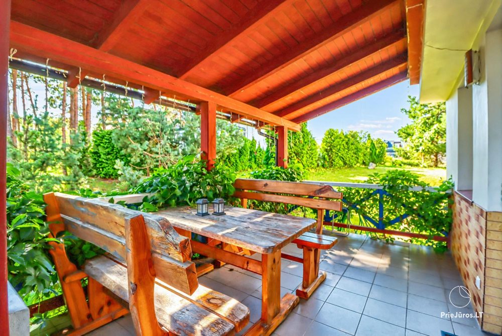 Apartment with terrace for rent in Nida