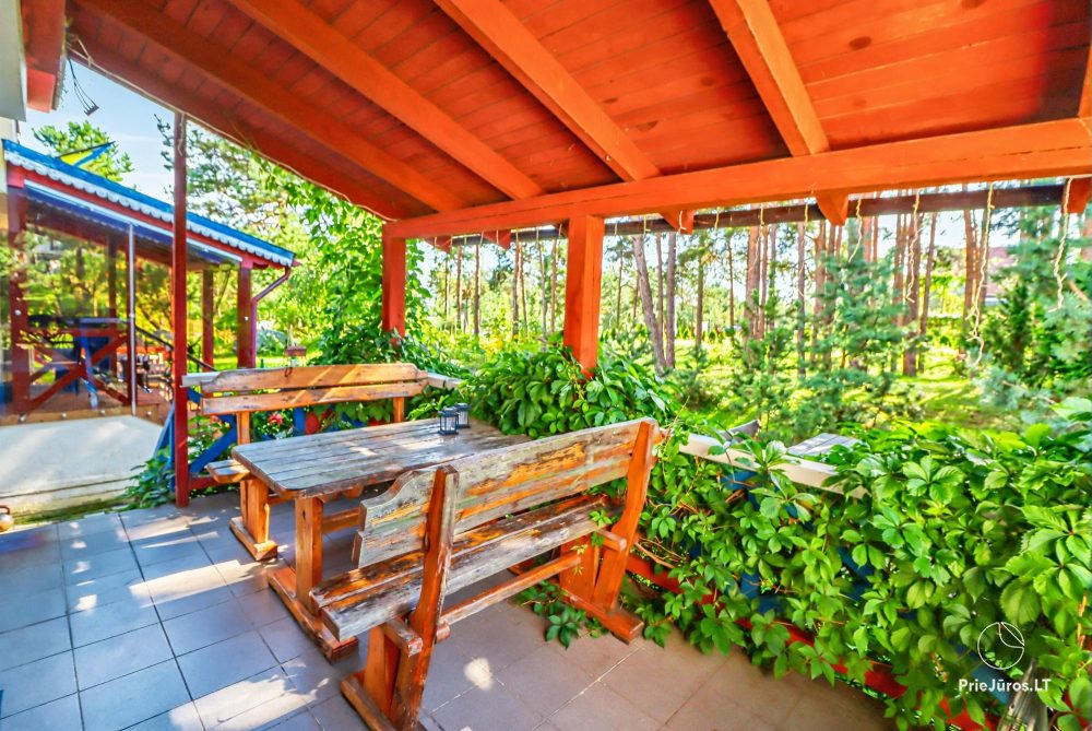 Apartment with terrace for rent in Nida