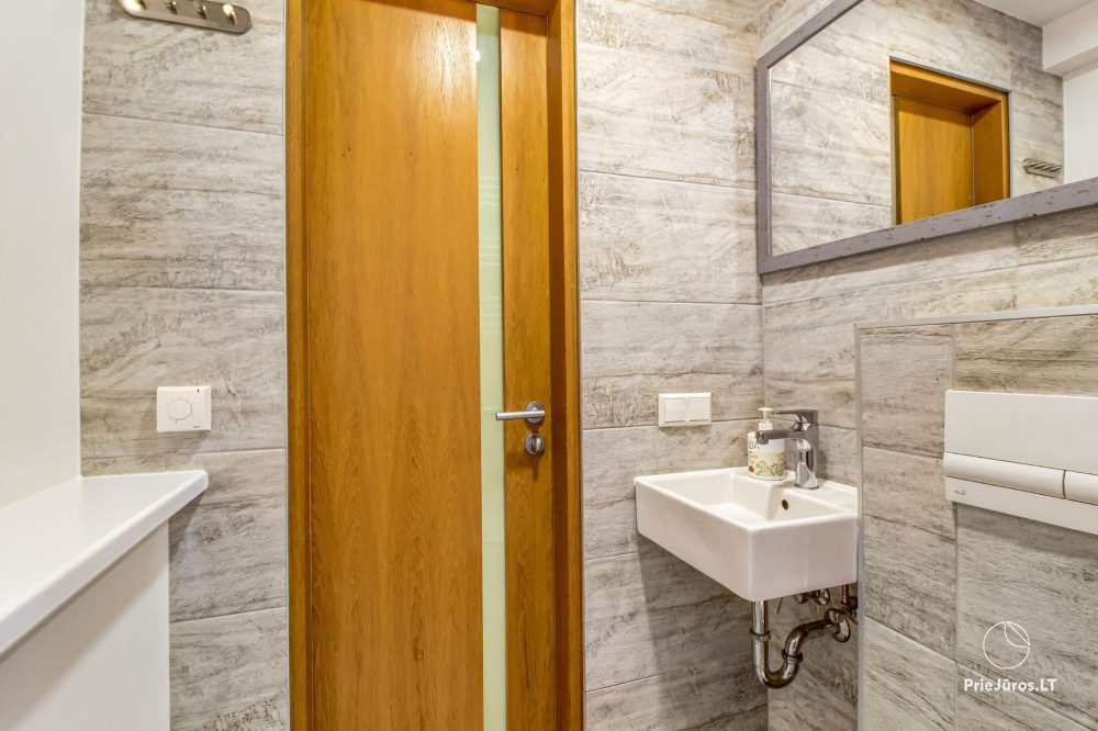 Apartment with terrace for rent in Nida