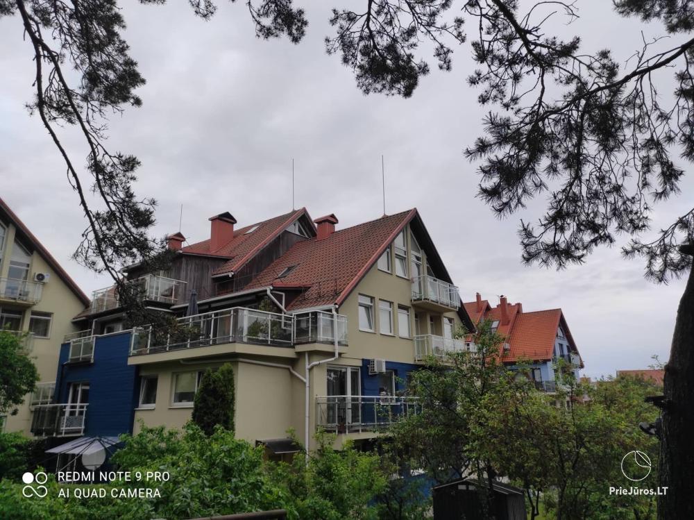 Modern apartments in center of Nida