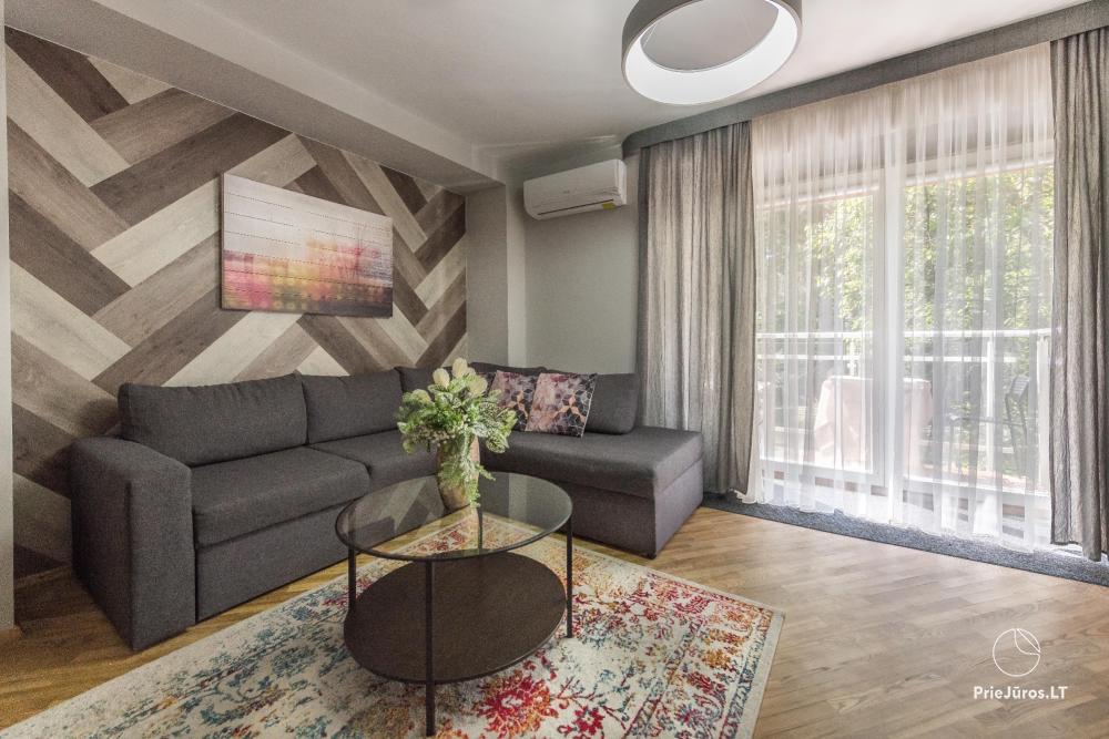 Modern apartments in center of Nida