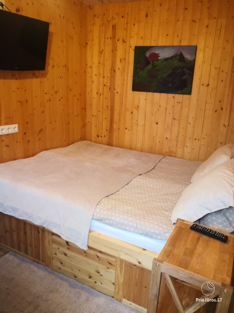 Уютный двухместный домик в аренду в Кунигишкес, у моря