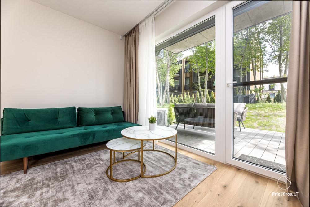 Nendres 10 apartments for rent in Palanga, in Kunigiskes, near the Baltic sea
