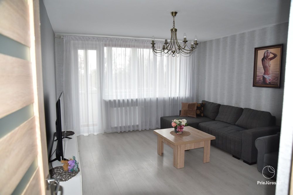 Four rooms apartment for rent in Palanga near the Baltic sea. Up to 10 persons - 1