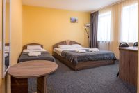 Rest house "Relax Palanga" - cosy rooms for rent. There is bath, swimming pool.