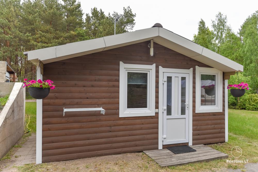 Holiday houses for rent in Sventoji. There is possibility to rent bath and tub - 1