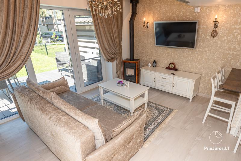 Роскошный домик для отдыха Čiki puki Saulėlydis в аренду в Паланге