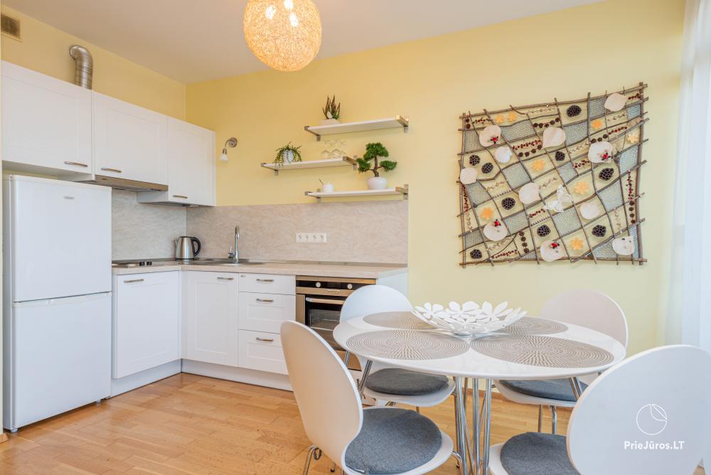 Apartment with terrace for rent in Palanga