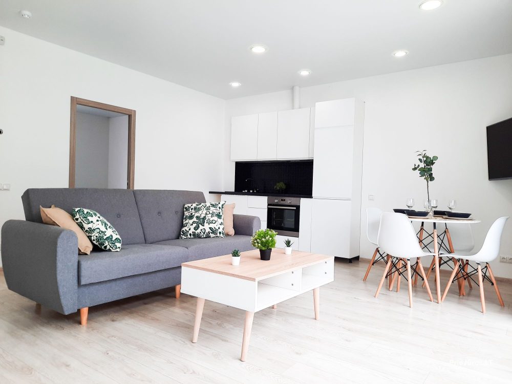 New, bright, scandinavian style apartment in Sventoji - 1