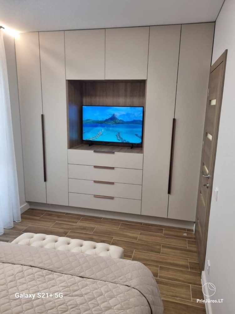 Flat for rent in Palanga. There is air conditioner