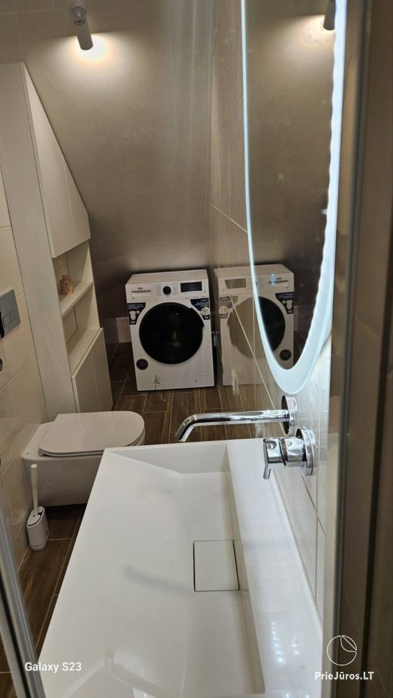 Flat for rent in Palanga. There is air conditioner