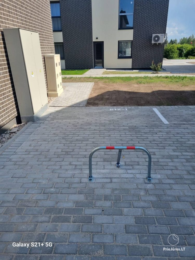 Flat for rent in Palanga. There is air conditioner