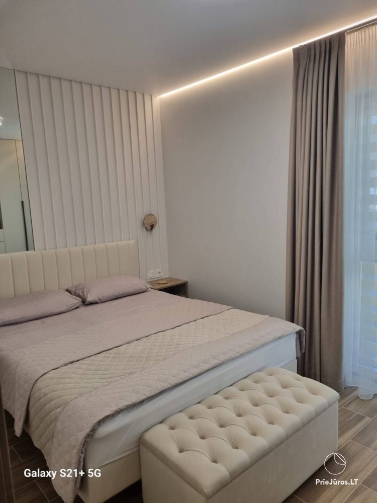 Flat for rent in Palanga. There is air conditioner