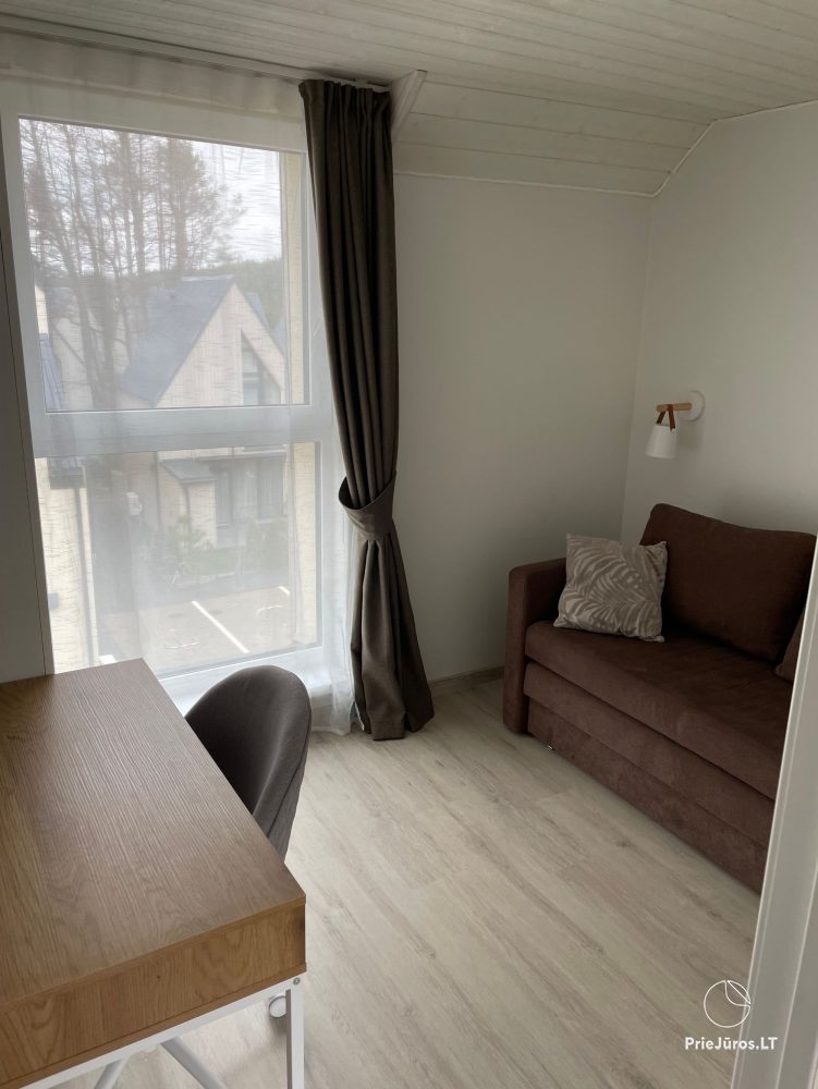 Kontininku apartment с бассейном возле леса в Кунигискяй