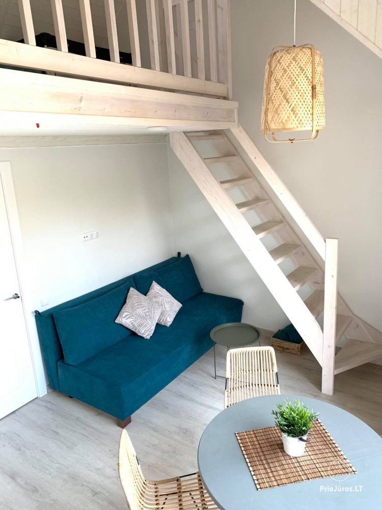 Kontininku apartment с бассейном возле леса в Кунигискяй