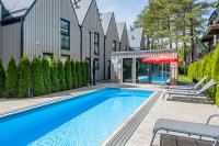 "Grit House" – a house for rent including a pool with a heater in Palanga, Kunigiškiai