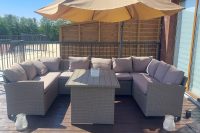 Cosy flat with terrace for rent in Sventoji