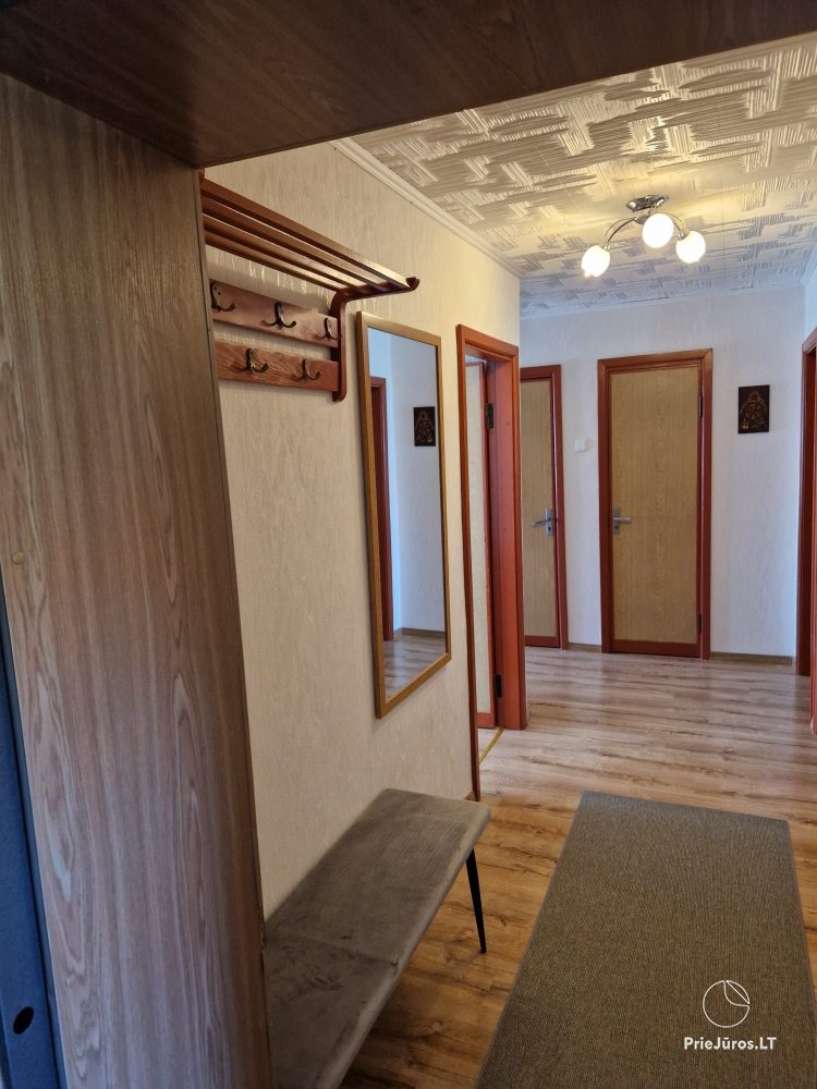 Three rooms apartment for rent in the center of Nida, Curonian Spit