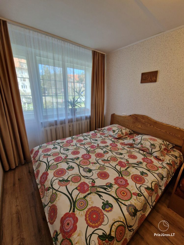 Three rooms apartment for rent in the center of Nida, Curonian Spit