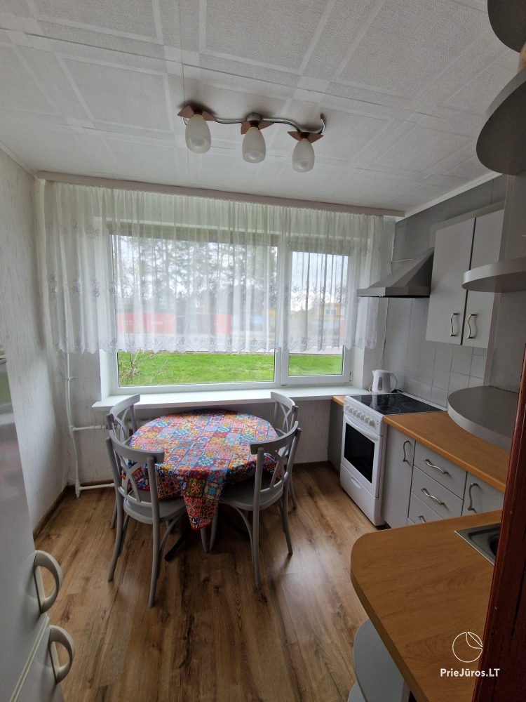 Three rooms apartment for rent in the center of Nida, Curonian Spit