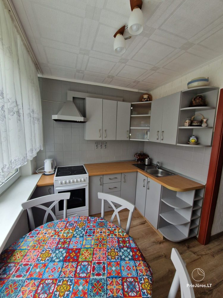 Three rooms apartment for rent in the center of Nida, Curonian Spit