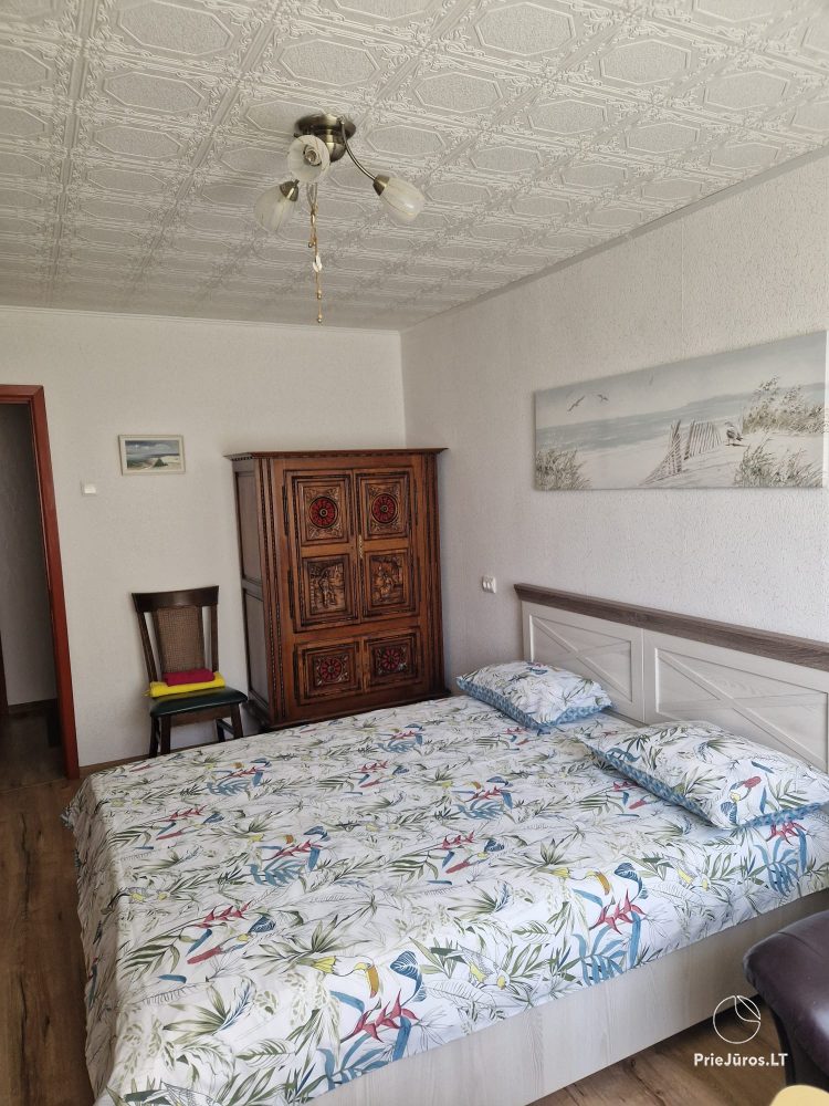 Three rooms apartment for rent in the center of Nida, Curonian Spit