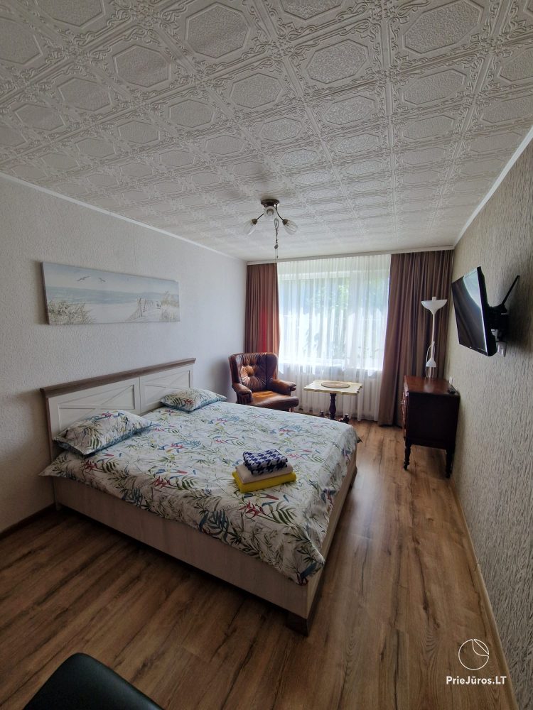 Three rooms apartment for rent in the center of Nida, Curonian Spit