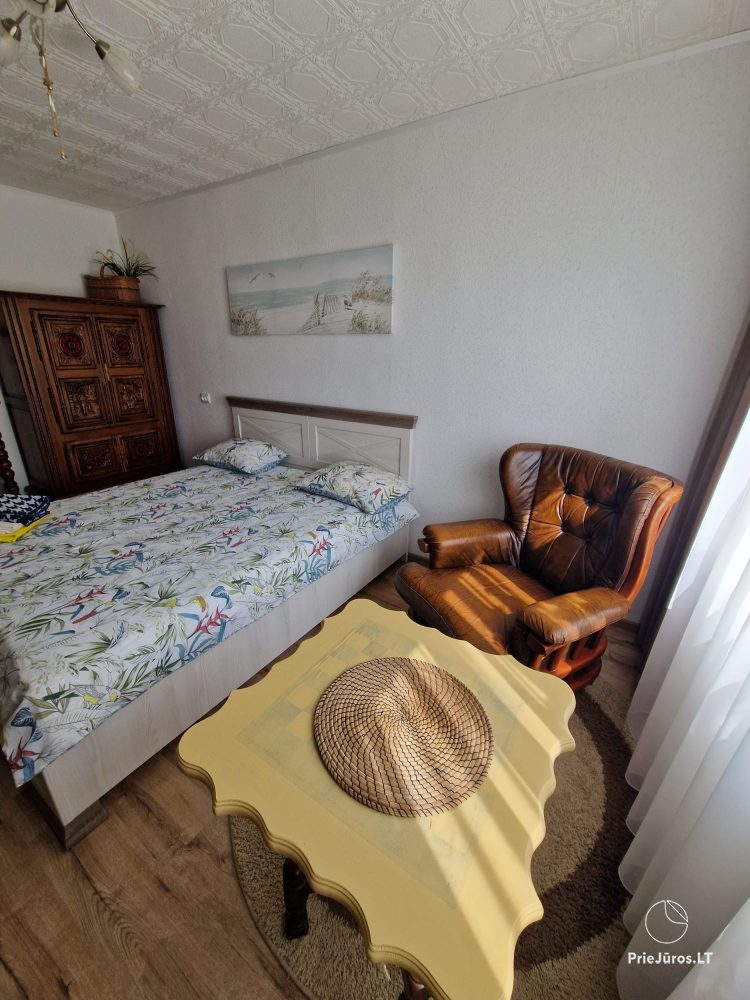 Three rooms apartment for rent in the center of Nida, Curonian Spit