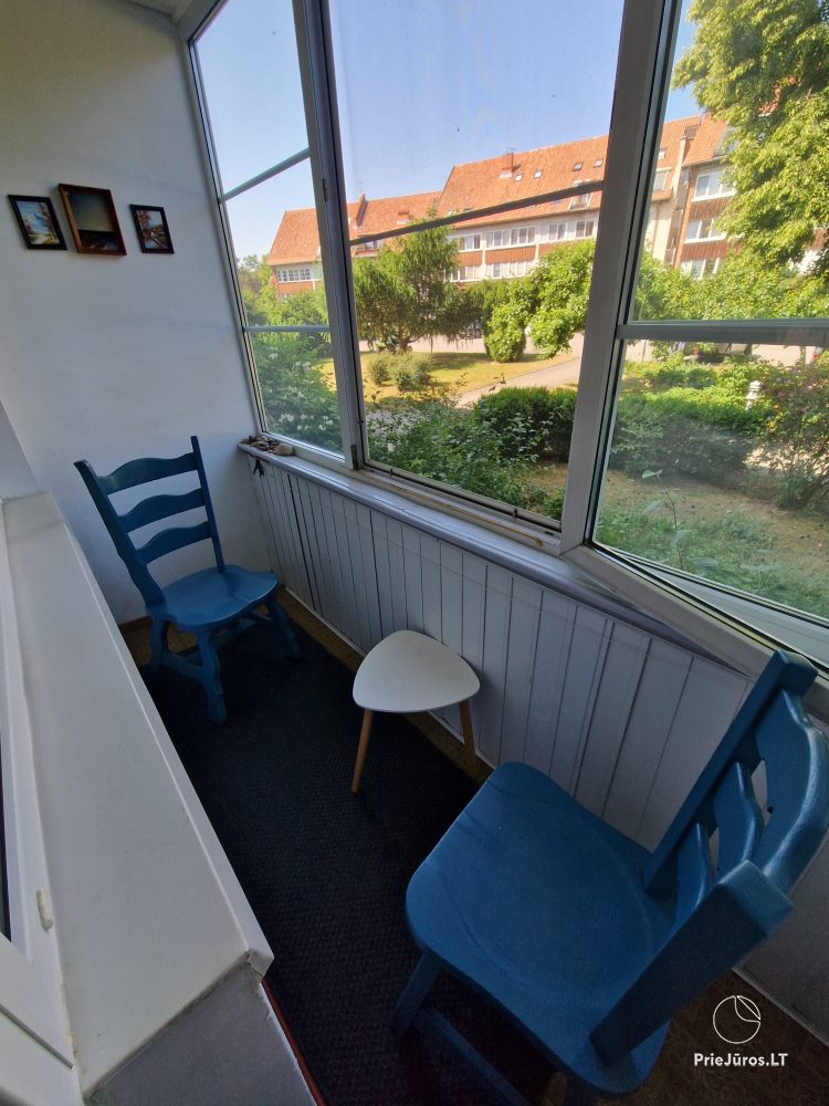 Three rooms apartment for rent in the center of Nida, Curonian Spit