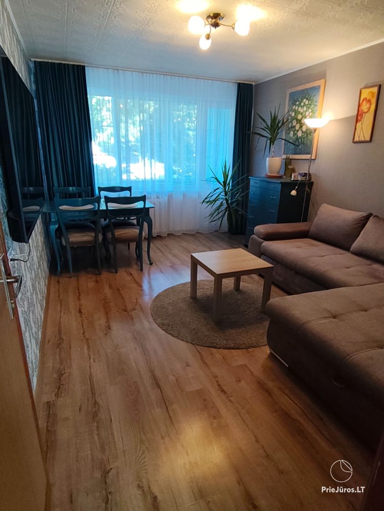 Three rooms apartment for rent in the center of Nida, Curonian Spit