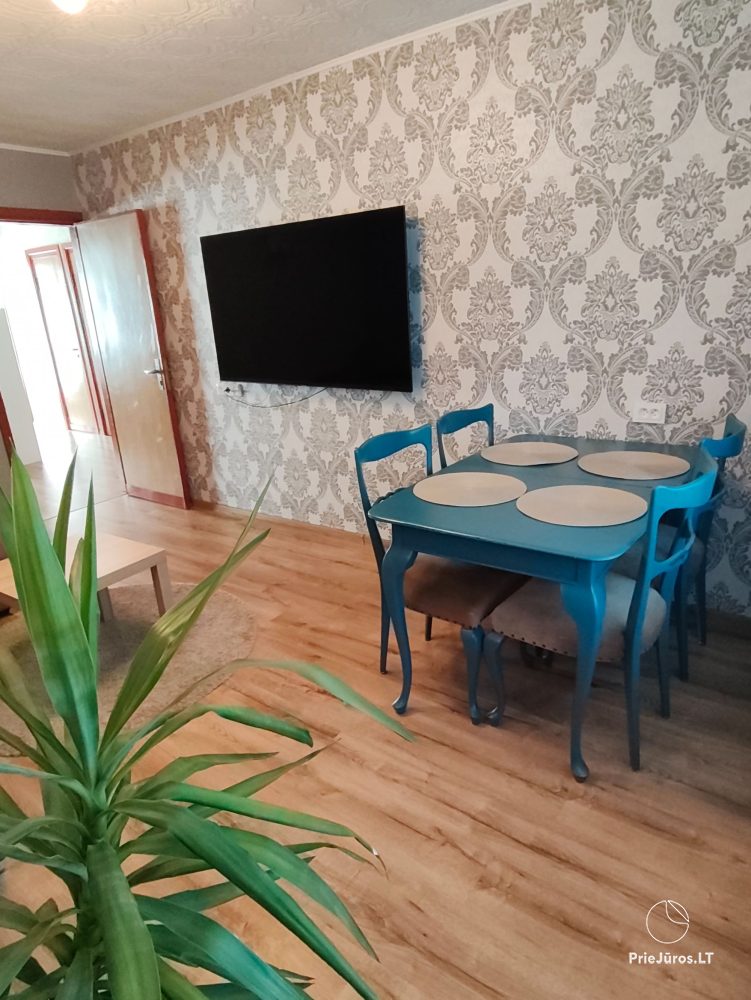 Three rooms apartment for rent in the center of Nida, Curonian Spit