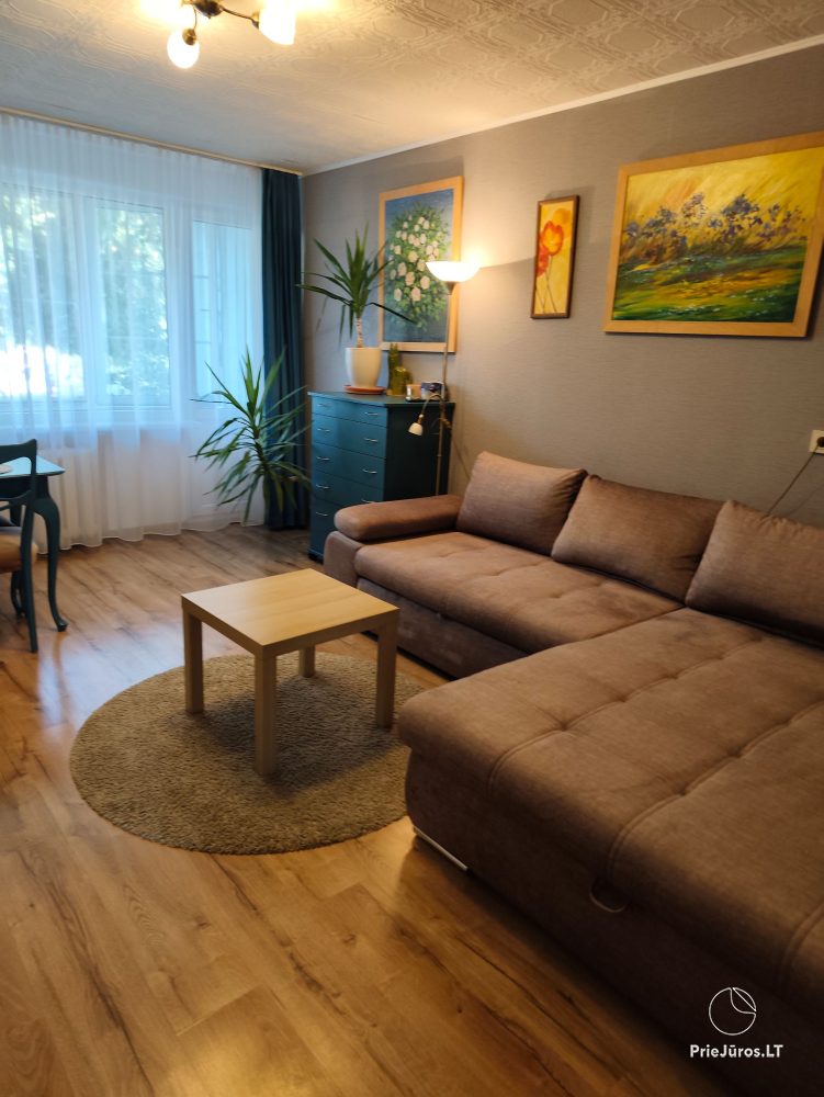 Three rooms apartment for rent in the center of Nida, Curonian Spit