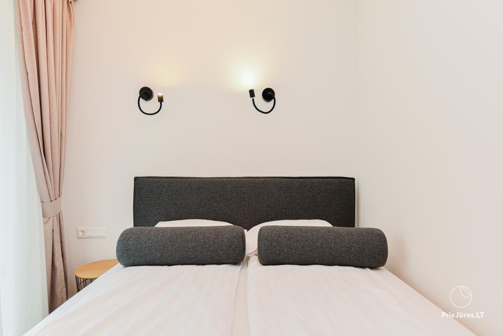 New apartment near Curonian lagoon on the 1st floor, with large terrace