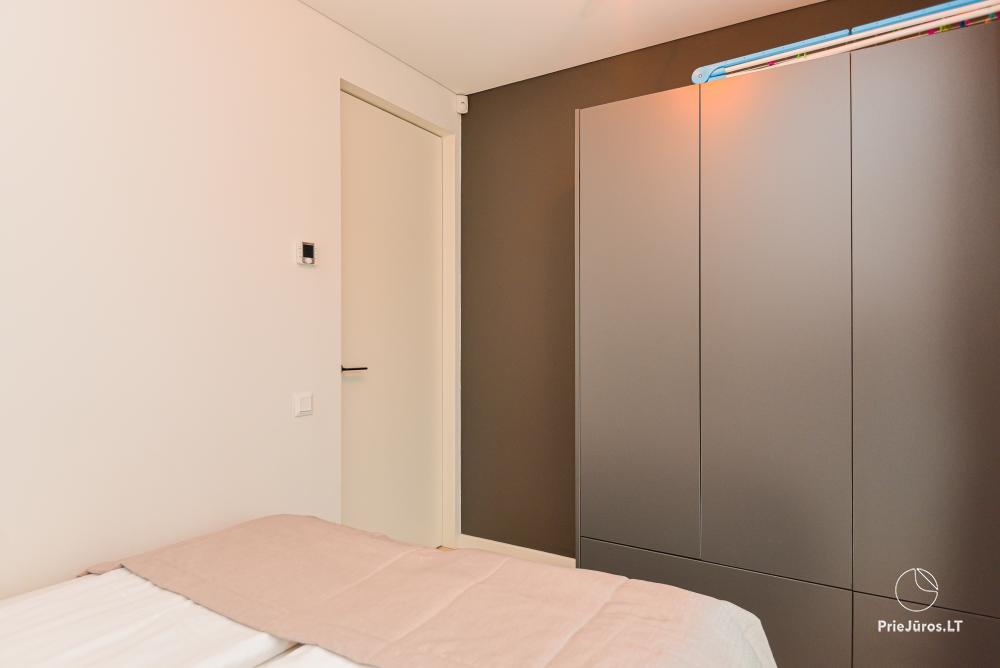 New apartment near Curonian lagoon on the 1st floor, with large terrace