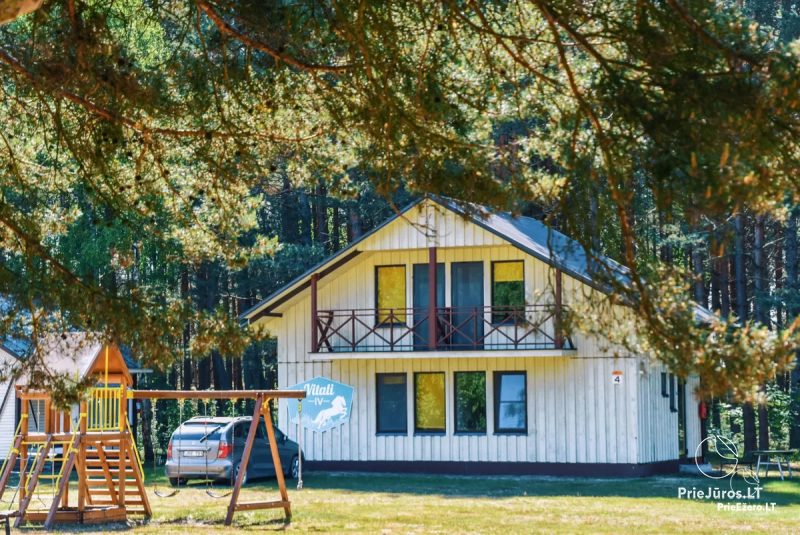 Rest in Pape, 90 m. to the sea, from 10 eur/person. Gamtosoaze.lt - cottages, rooms, apartments