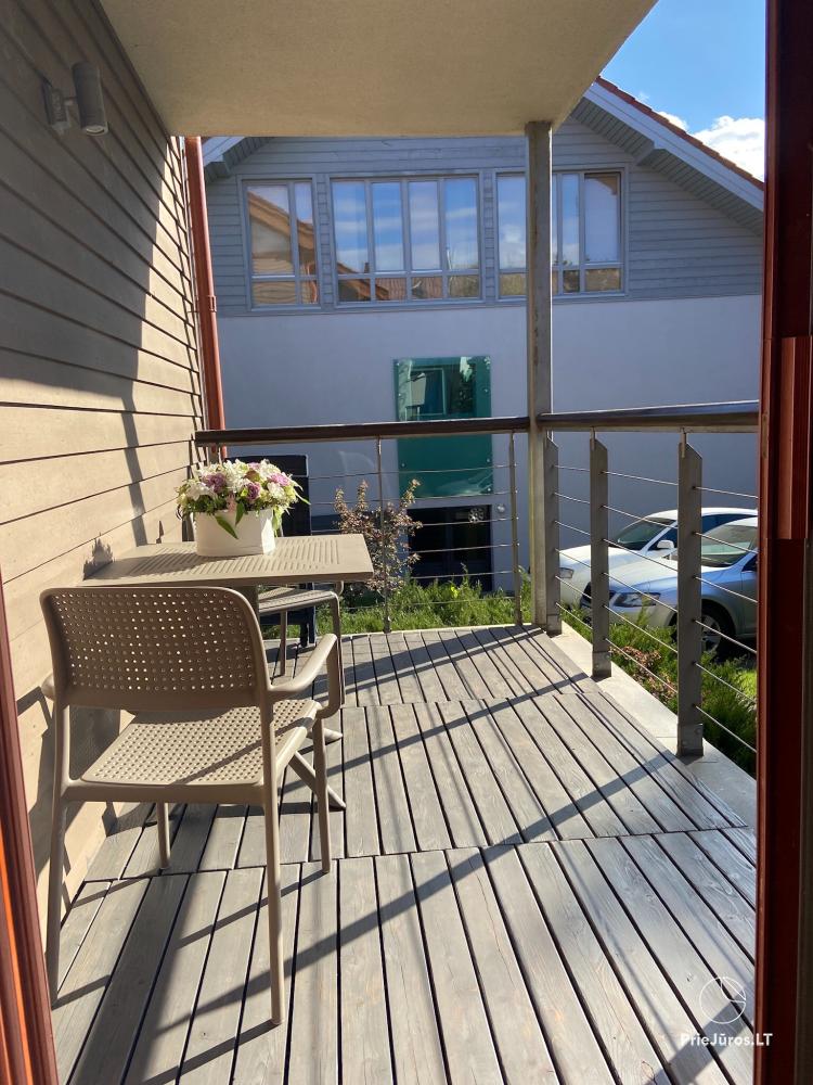 Studio apartment for rent in Nida, in Curonian Spit: on the 1st floor, with terrace - 1