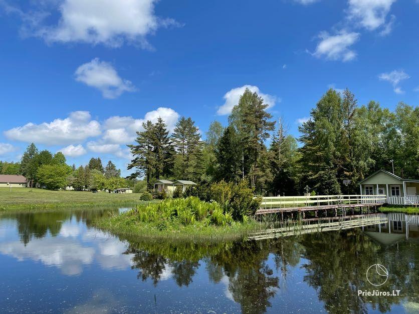 Banquet hall, sauna and holiday houses for rent in Plungė district in a homestead Stream of calmness - 1