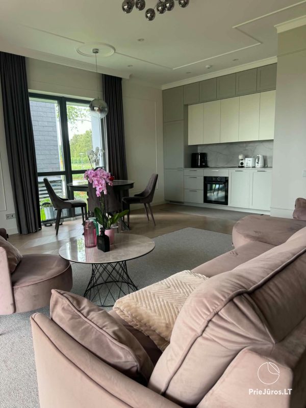 Apartment Vio Laguna for rent in Sventoji. To the sea just 100 meters!