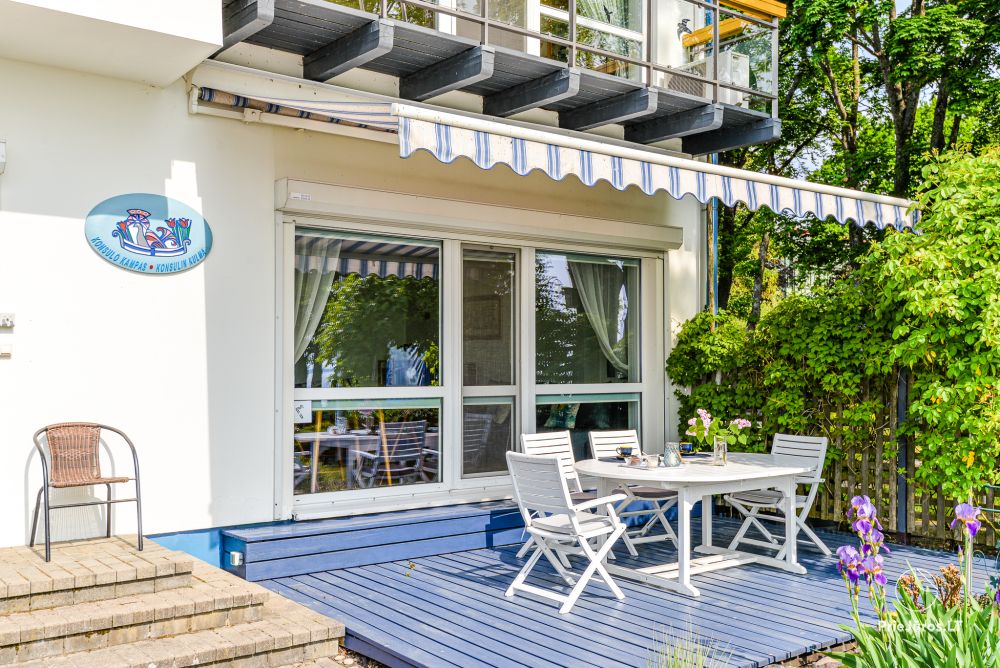 Consul corner - apartment for rent in Juodkrante with a view of the Curonian lagoon, sauna, terrace in a rose garden - 1