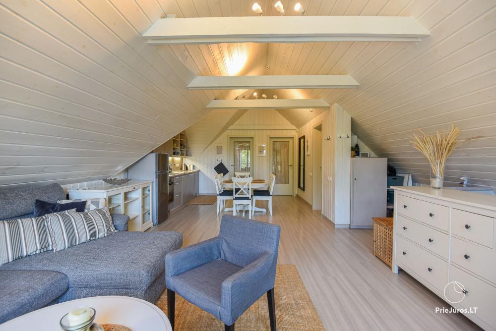 Preila apartment three rooms apartment on the shore of Curonian lagoon.