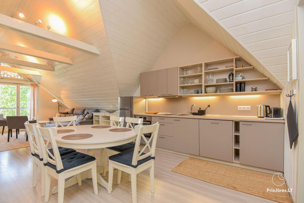 Preila apartment three rooms apartment on the shore of Curonian lagoon.