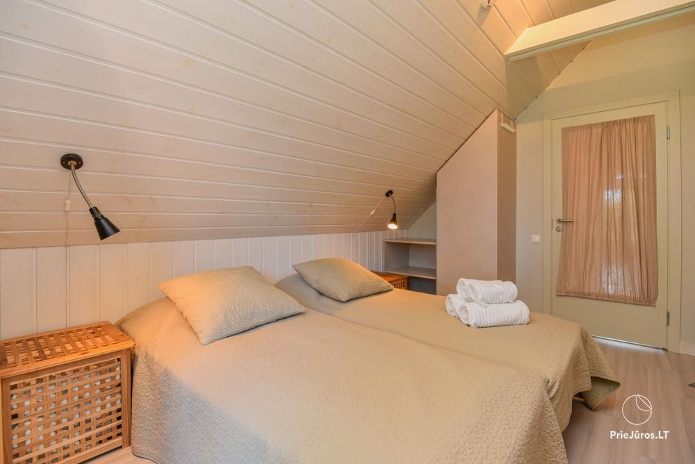 Preila apartment three rooms apartment on the shore of Curonian lagoon.