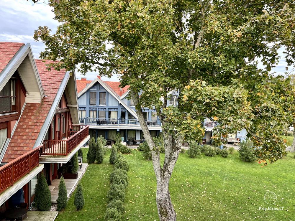 Preila apartment three rooms apartment on the shore of Curonian lagoon.