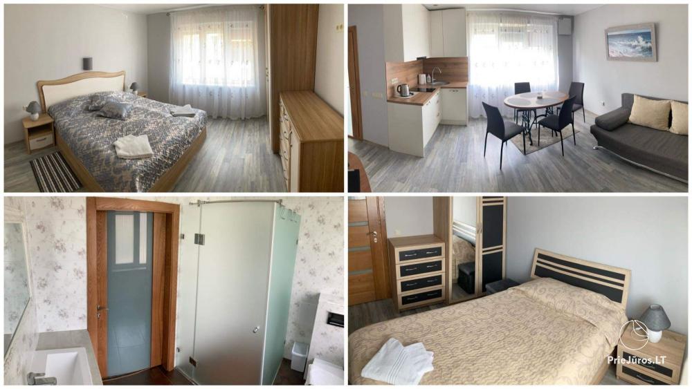 Apartments - rooms for rent in Melnrage (Klaipėda), Molo st.