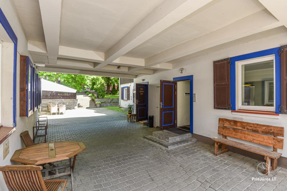 Two rooms new apartment in center of Nida